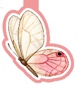 Butterfly Magnetic Bookmark