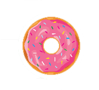 Donut Magnetic Bookmark
