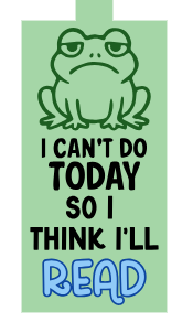 Frog Magnetic Bookmark