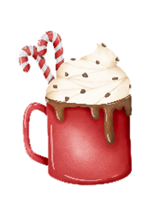 Hot Cocoa Magnetic Bookmark