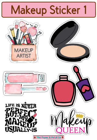 Makeup Sticker Collection Set #1