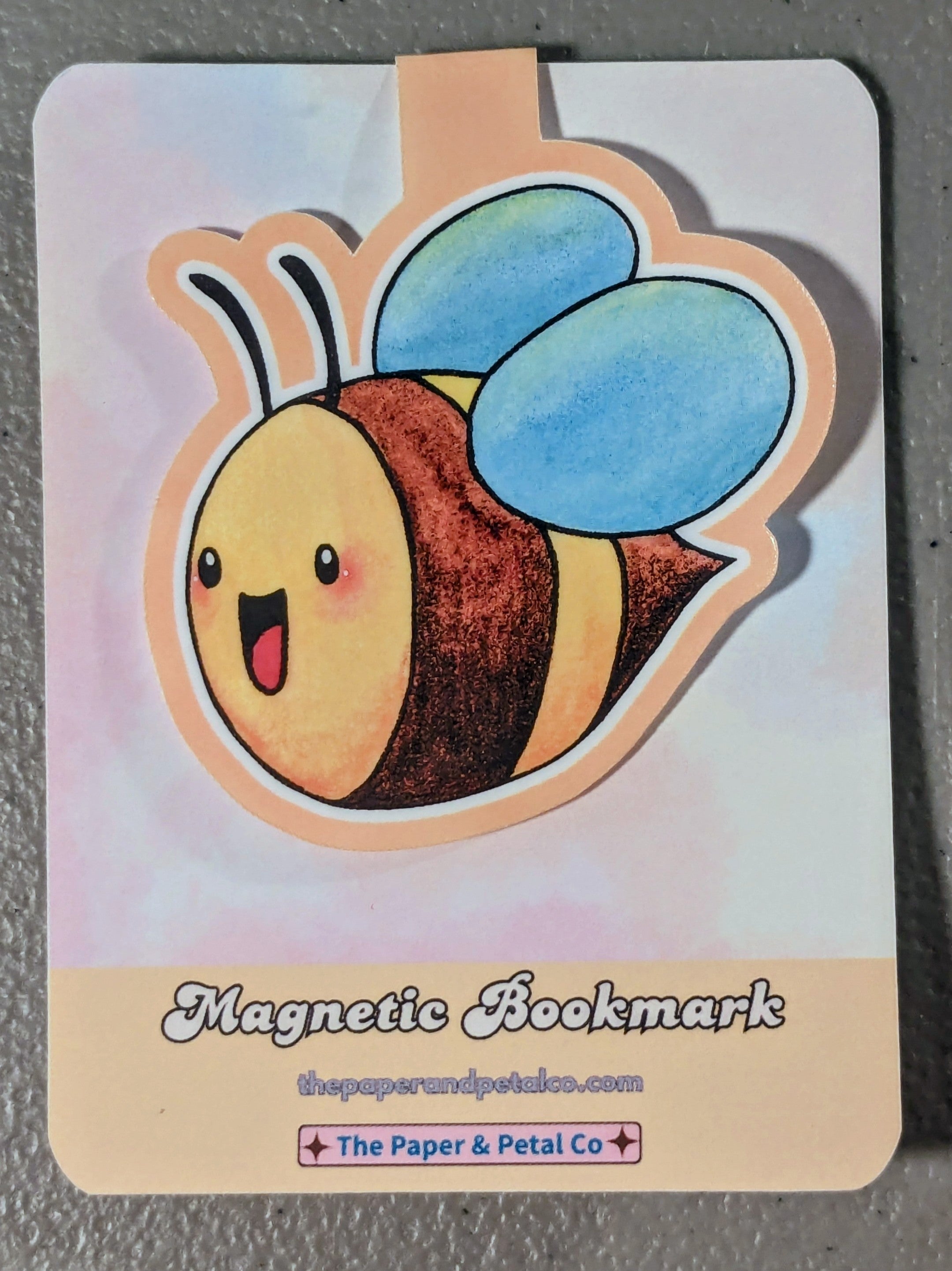 Bee Magnetic Bookmark