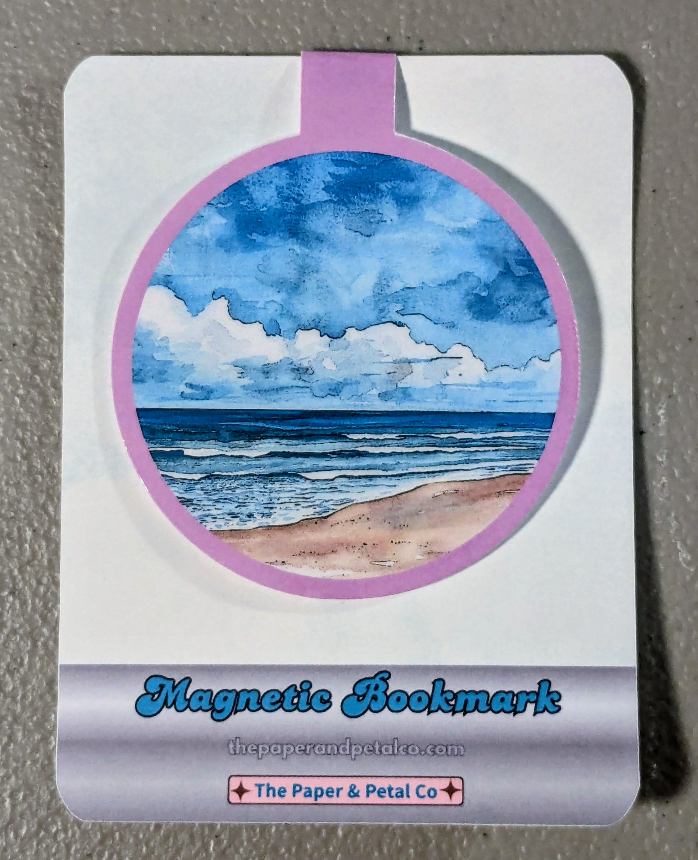 Crashing Waves Magnetic Bookmark