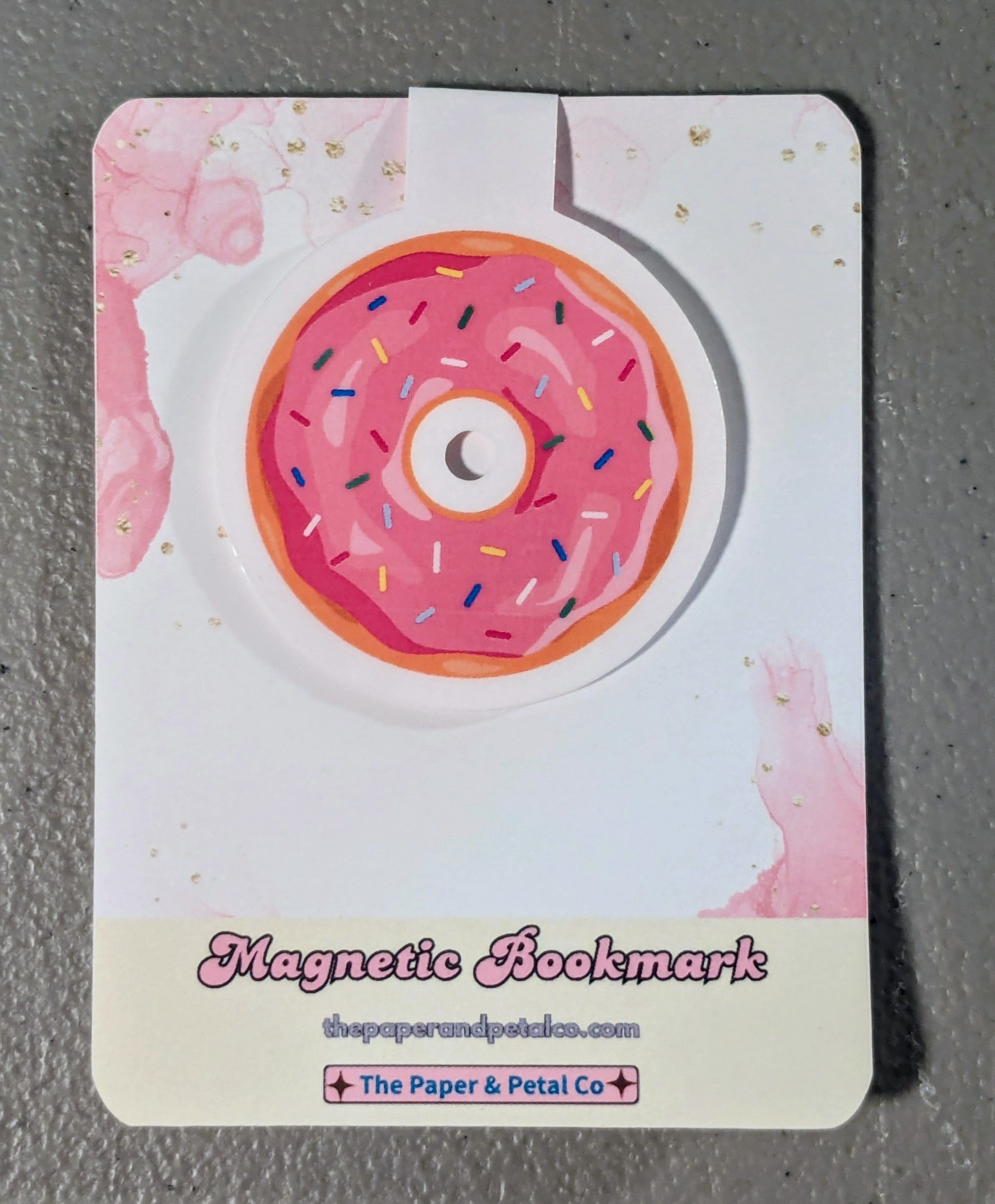 Donut Magnetic Bookmark