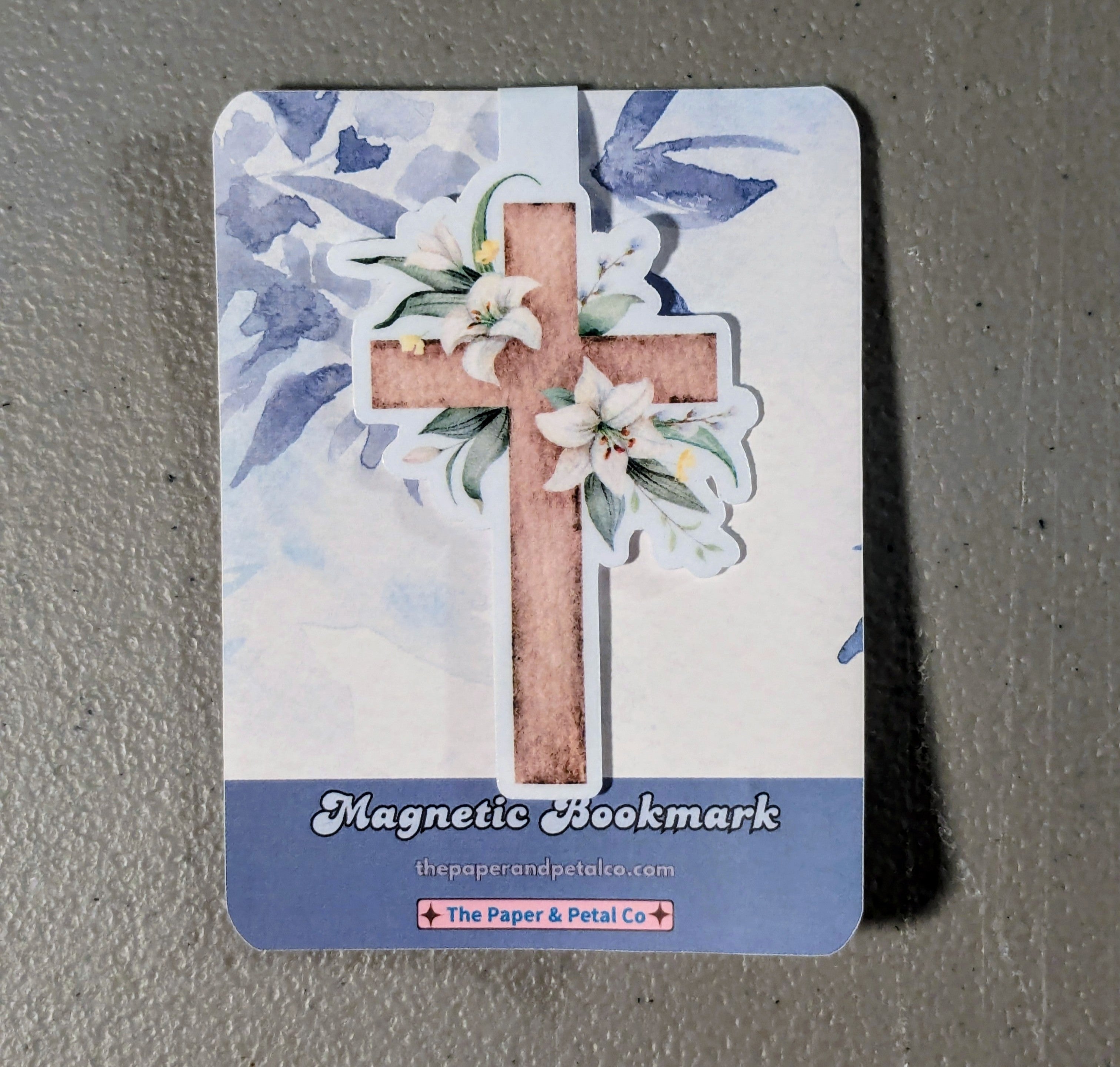 Cross Magnetic Bookmark