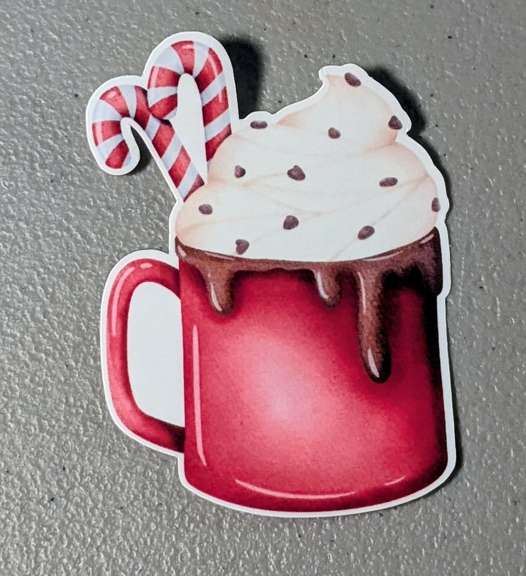 Hot Cocoa Die Cut Sticker