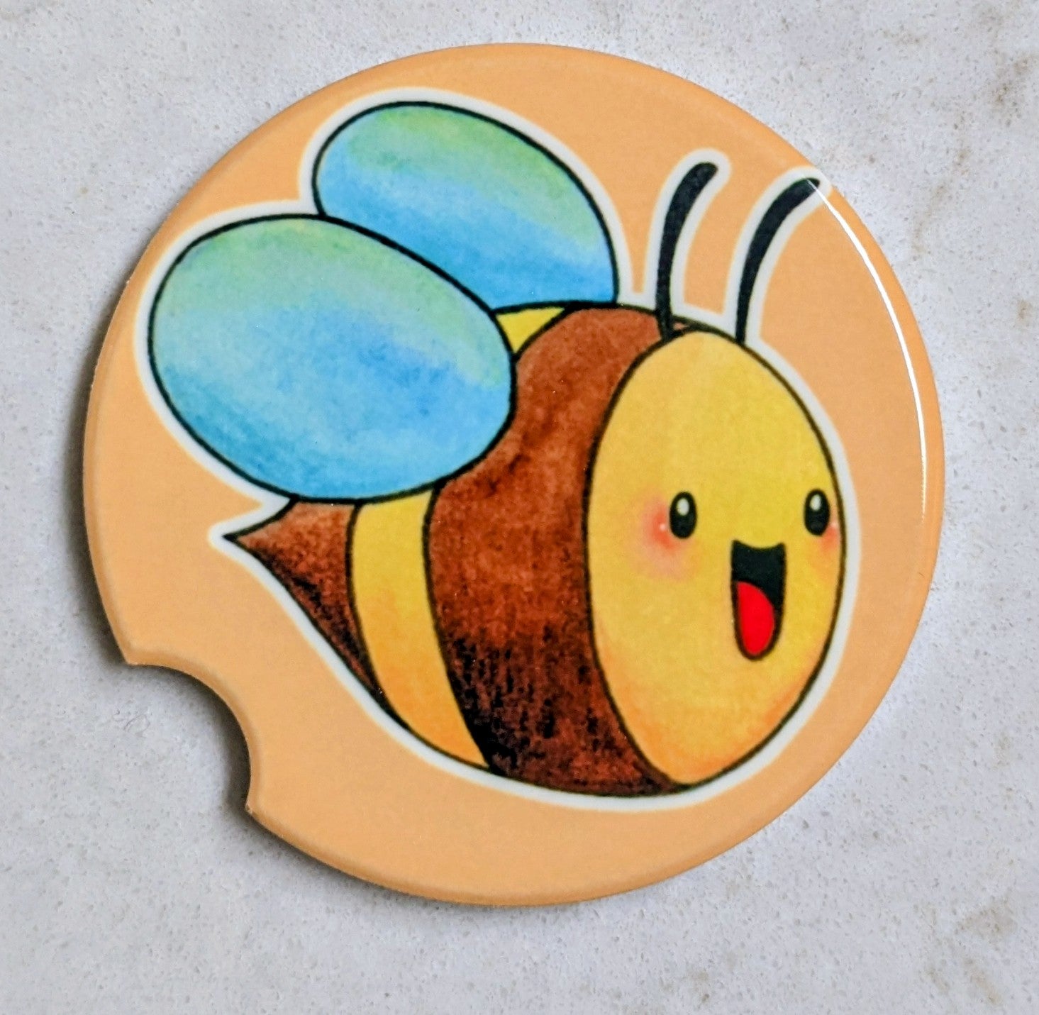 Bee Kid Car Coaster