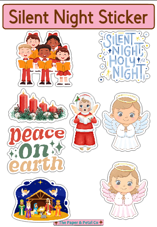 Silent Night Sticker Collection