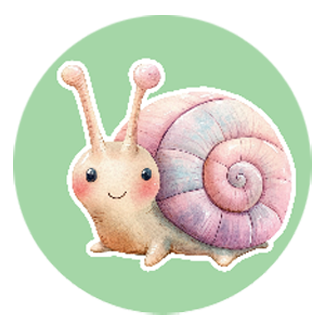Snail Kids Car Coaster