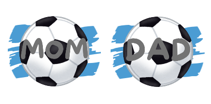 Soccer Mom & Dad Car Coasters