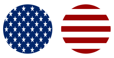 Stars and Stripes Car Coasters